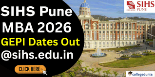 SIHS Pune Releases GE–PI Schedule for MBA Admission 2026; First Merit List on February 23